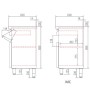 Meuble machine cafe MC-100 CORECO