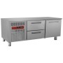 Table frigorifique 1 porte+2 Tiroirs prof 600mm DIAMOND