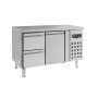 TABLE RÉFRIGÉRÉE 1 PORTE ET 2 TIROIRS COMBISTEEL