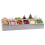 Support pour 12 bacs GN 1/6 - 2 rangs CASSELIN