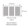 Ensemble Four Modulaire Electrique pâtissier+Pizza SALVA