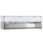 Vitrine réfrigérée GN1/4 - 1200mm TEFCOLD