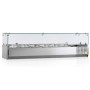 Vitrine réfrigérée GN1/4 1400mm TEFCOLD