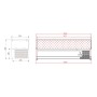 Vitrine réfrigérée GN1/3 40L TEFCOLD
