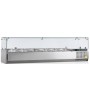 Vitrine réfrigérée GN1/4 - 1500mm TEFCOLD