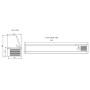 Vitrine réfrigérée GN1/3 1600mm TEFCOLD
