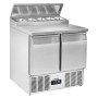 Saladette 2 portes 5 x GN 1/6 CASSELIN