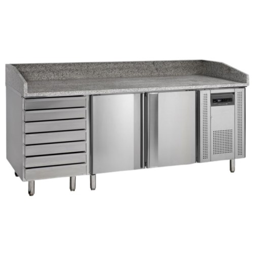 Table à pizza - 370L TEFCOLD