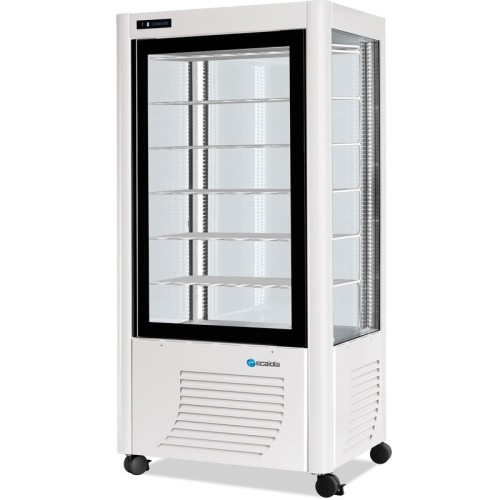 Vitrine 4 faces réfrigérée Négative SCAIOLA