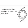 Vitrine 6 faces Positive 5 Plateaux Rotatifs SCAIOLA