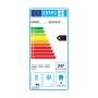 Frigo ventilé, 200 litres. acier inox DIVERSO