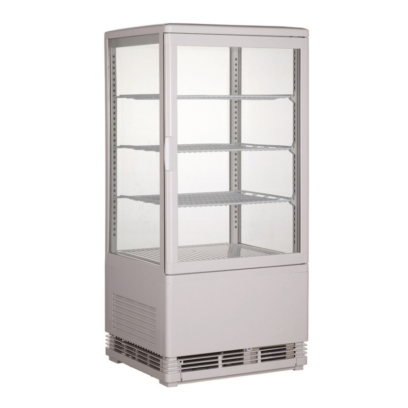 Vitrine réfrigérée 68L blanche COMBISTEEL