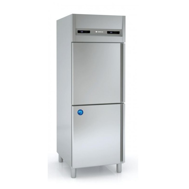 Armoire bi-température GN 2/1, 2 portillons dont 1 à poissons CORECO