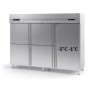 Armoire bi-température GN 2/1, 1 porte + 4 portillons dont 1 poisson CORECO