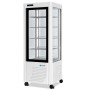 Vitrine 4 faces Positive Plateaux fixes SCAIOLA