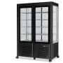 Vitrine 4 faces Positive 8 Plateaux fixes SCAIOLA