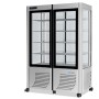 Vitrine 4 faces Positive 8 Plateaux fixes SCAIOLA