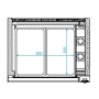 Soubassement Réfrigéré à 2 Tiroirs - GN2/1 TEFCOLD