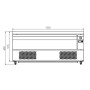Soubassement Réfrigéré à 1 Tiroirs - GN3/1 TEFCOLD
