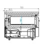 Soubassement Réfrigéré à 1 Tiroirs - GN3/1 TEFCOLD