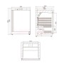 Refroidisseur de stockage 119L TEFCOLD