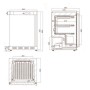 Congélateurs de stockage 120L TEFCOLD