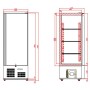 Congélateur d'encas 429L TEFCOLD
