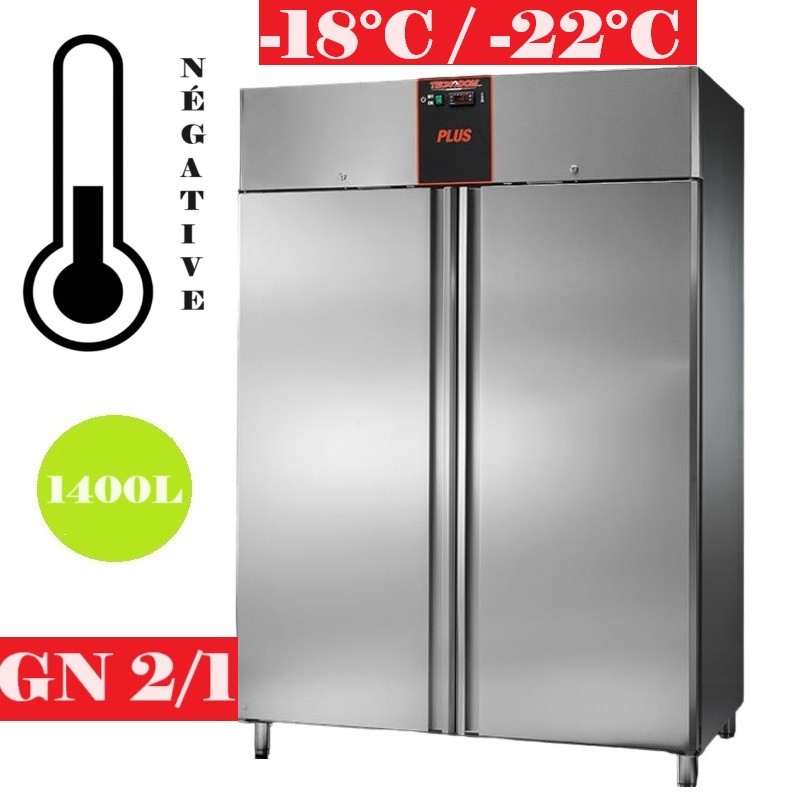 Armoire réfrigérée negative GN 2/1 - 1400L Tecnodom