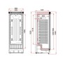 Réfrigérateur à boissons 260L TEFCOLD