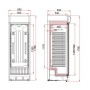 Réfrigérateur à boissons 260L TEFCOLD