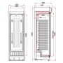 Réfrigérateur à boissons 347L TEFCOLD