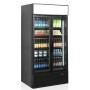 Vitrine réfrigérée noire 524L TEFCOLD
