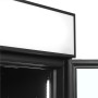 Vitrine réfrigérée noire 524L TEFCOLD