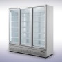 Réfrigérateur 3 portes en verre 1530L avec roues COMBISTEEL