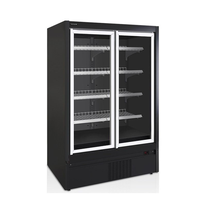 Vitrine réfrigérée pour supermarché à froid négatif TEFCOLD