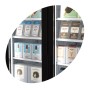 Congélateur vitré à 3 portes - 891L TEFCOLD