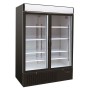 CONGÉLATEUR 2 PORTES EN VERRE COMBISTEEL