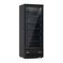 RÉFRIGÉRATEUR 1 PORTE EN VERRE NOIR JDE-600R BL COMBISTEEL