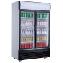 RÉFRIGÉRATEUR 2 PORTES EN VERRE 1000L COMBISTEEL