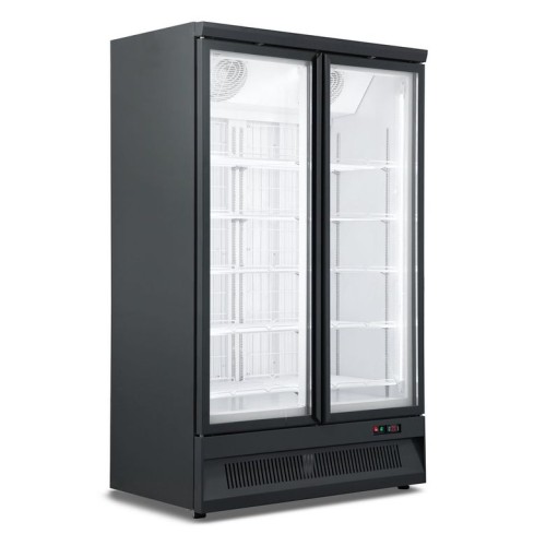 RÉFRIGÉRATEUR 2 PORTES EN VERRE SVO-1000R COMBISTEEL