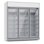 RÉFRIGÉRATEUR 3 PORTES EN VERRE INS-1530R COMBISTEEL