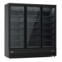 RÉFRIGÉRATEUR 3 PORTES EN VERRE NOIR JDE-1530R BL COMBISTEEL