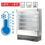 Vitrine réfrigérée INOX profondeur 60 sans groupe frigorifique Tecnodom