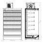CHAMBRE FROIDE MURALE MAX 8.1 - REMOTE COMBISTEEL