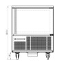 Réfrigérateur et Congélateur Rapide BLC5 - GN1/1 TEFCOLD