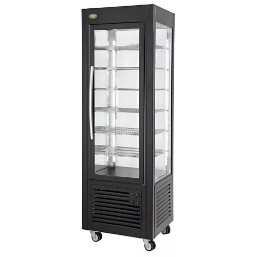 Vitrine négative ventilée - grilles fixes ROLLER GRILL