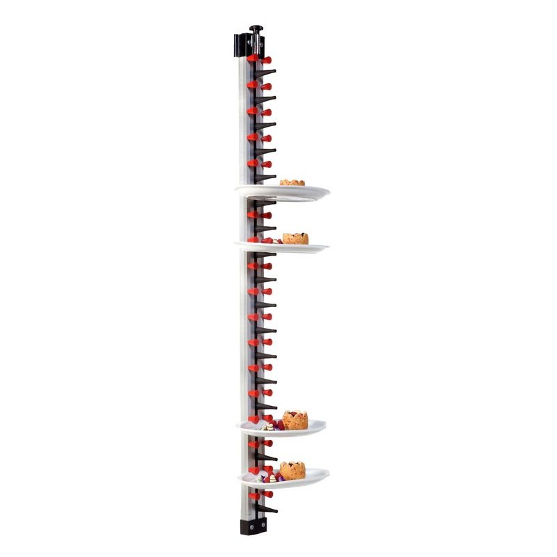 PORTE-ASSIESTTES DRESSÉES MURALE 18 COMBISTEEL