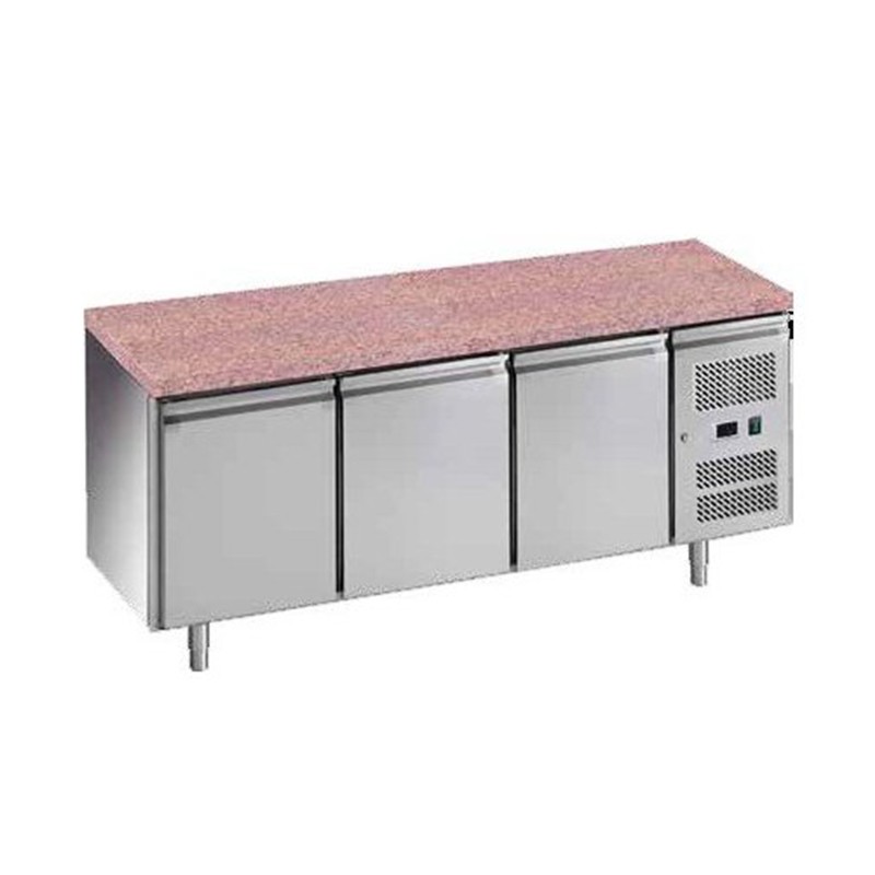 Tour pâtissier positive 3 portes dessus granit L2G