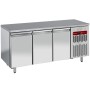 Table de congélation ventilée, 3 portes EN 600x400 DIAMOND