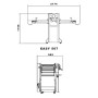 Laminoir a bande esay 495x850 Tekno Stamap